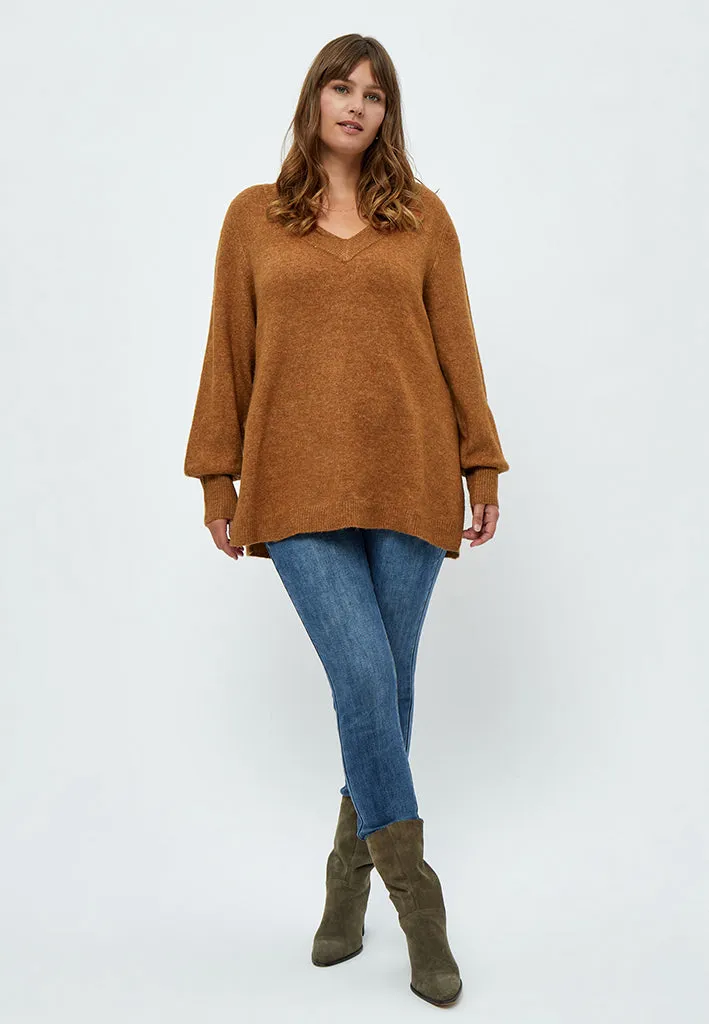 Aliah Pullover Curve - GLAZED GINGER MEL