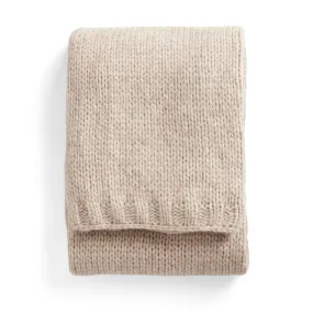 Alpaca Chunky Oversized Blanket