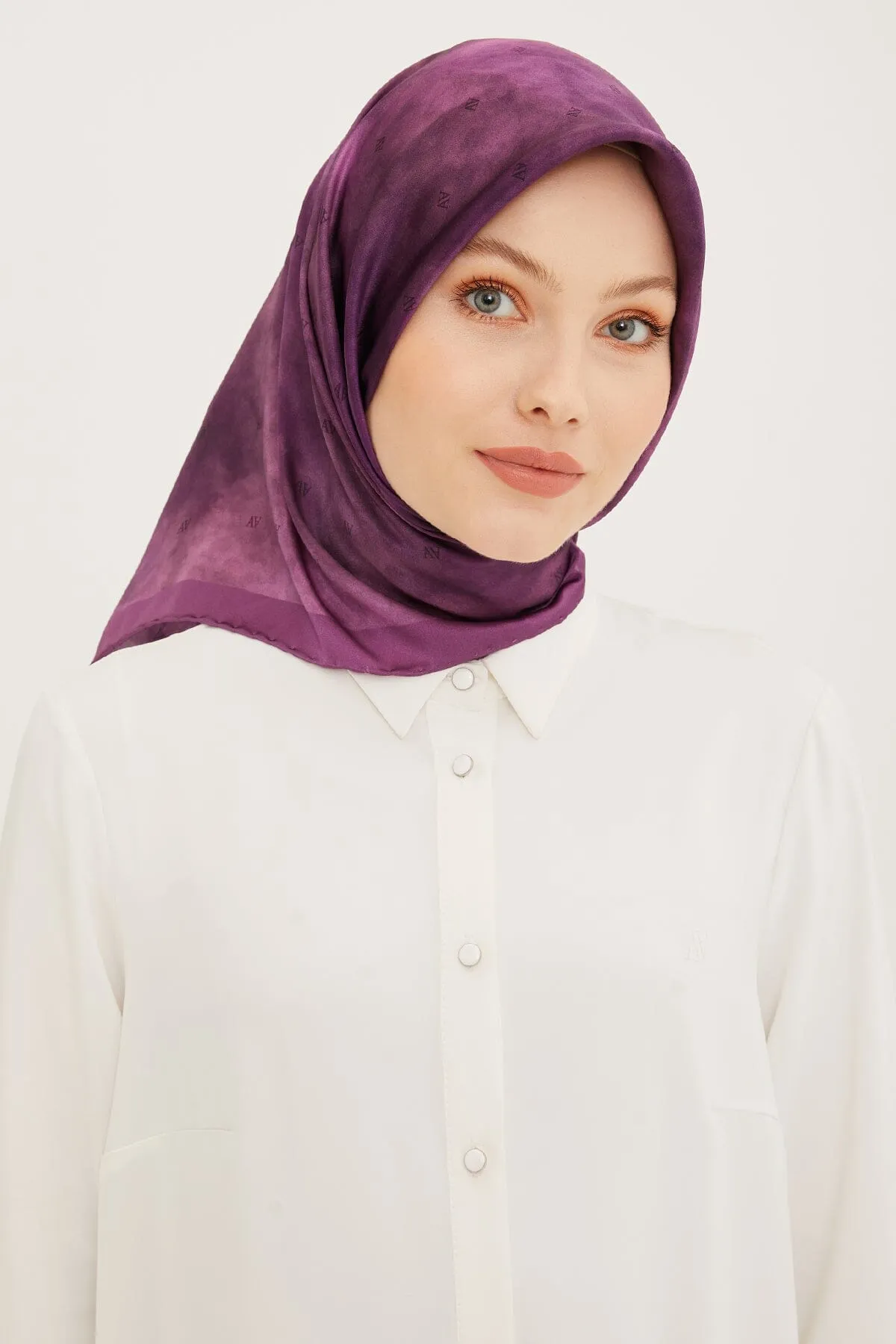 Armine Claudia Silk Twill Scarf #4