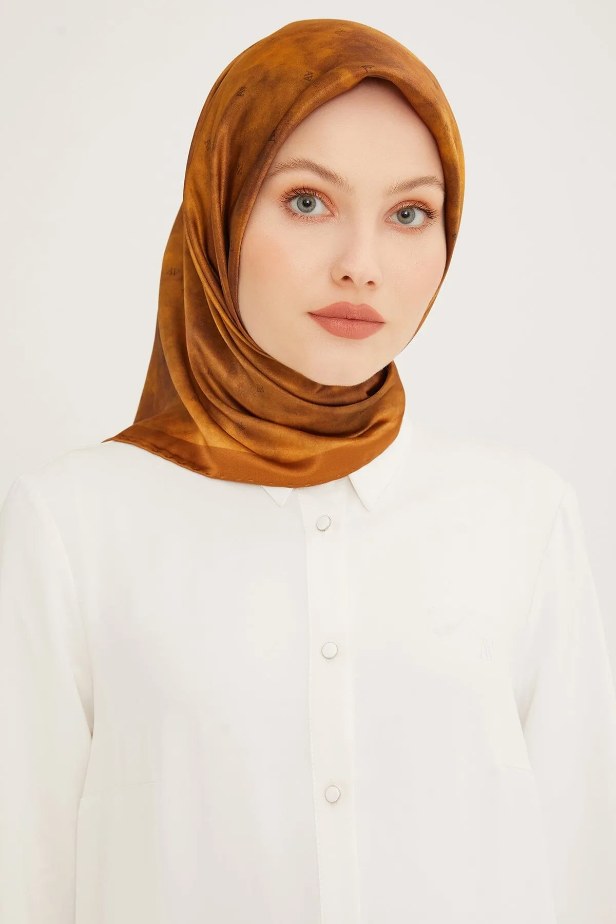 Armine Claudia Silk Twill Scarf #53