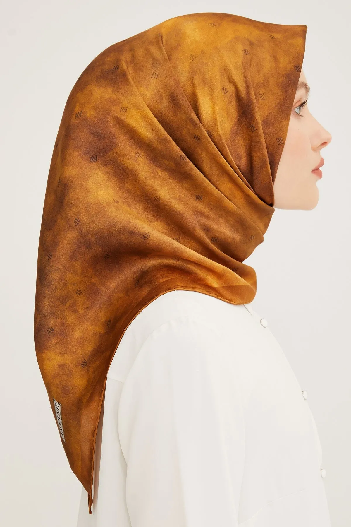 Armine Claudia Silk Twill Scarf #53