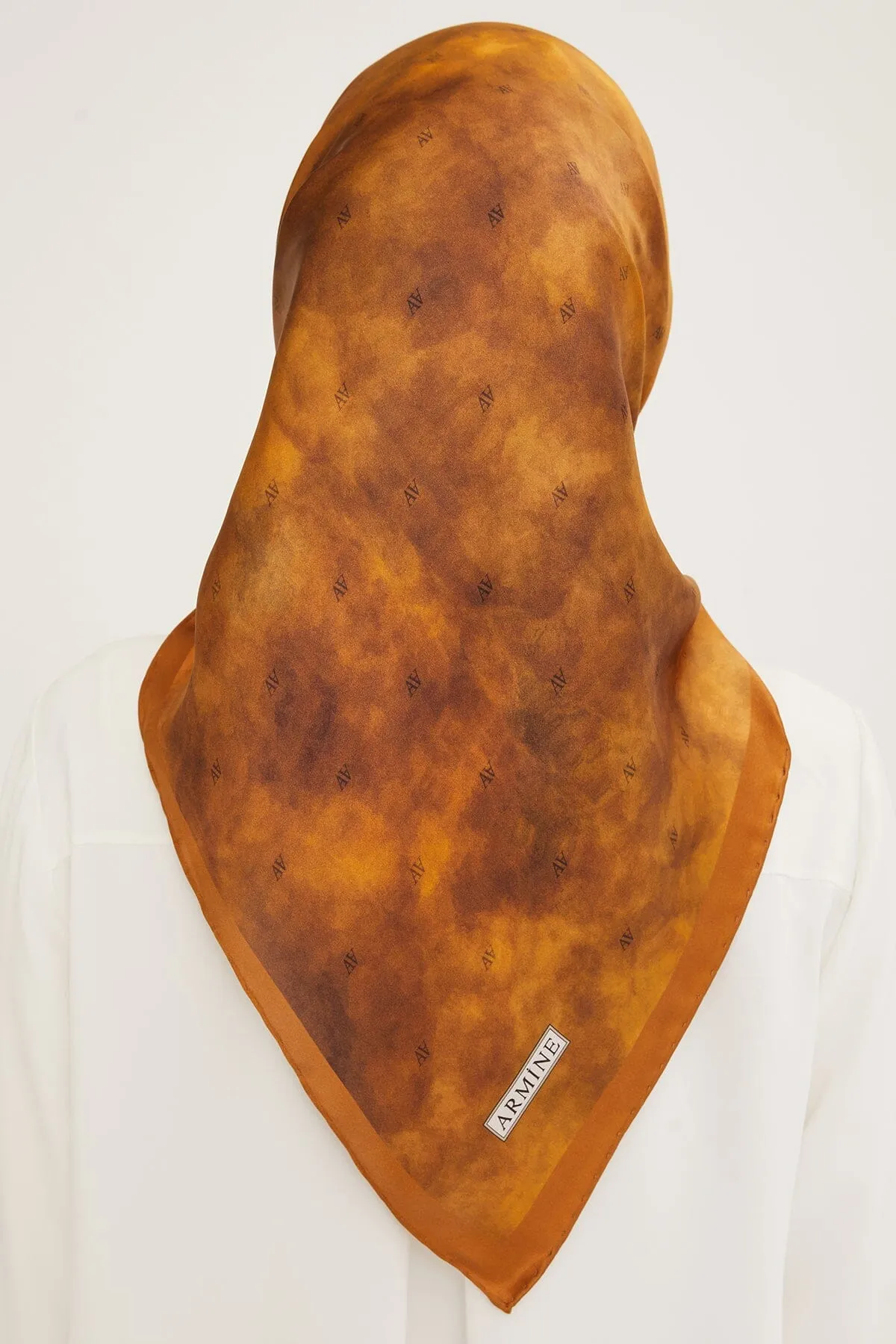 Armine Claudia Silk Twill Scarf #53