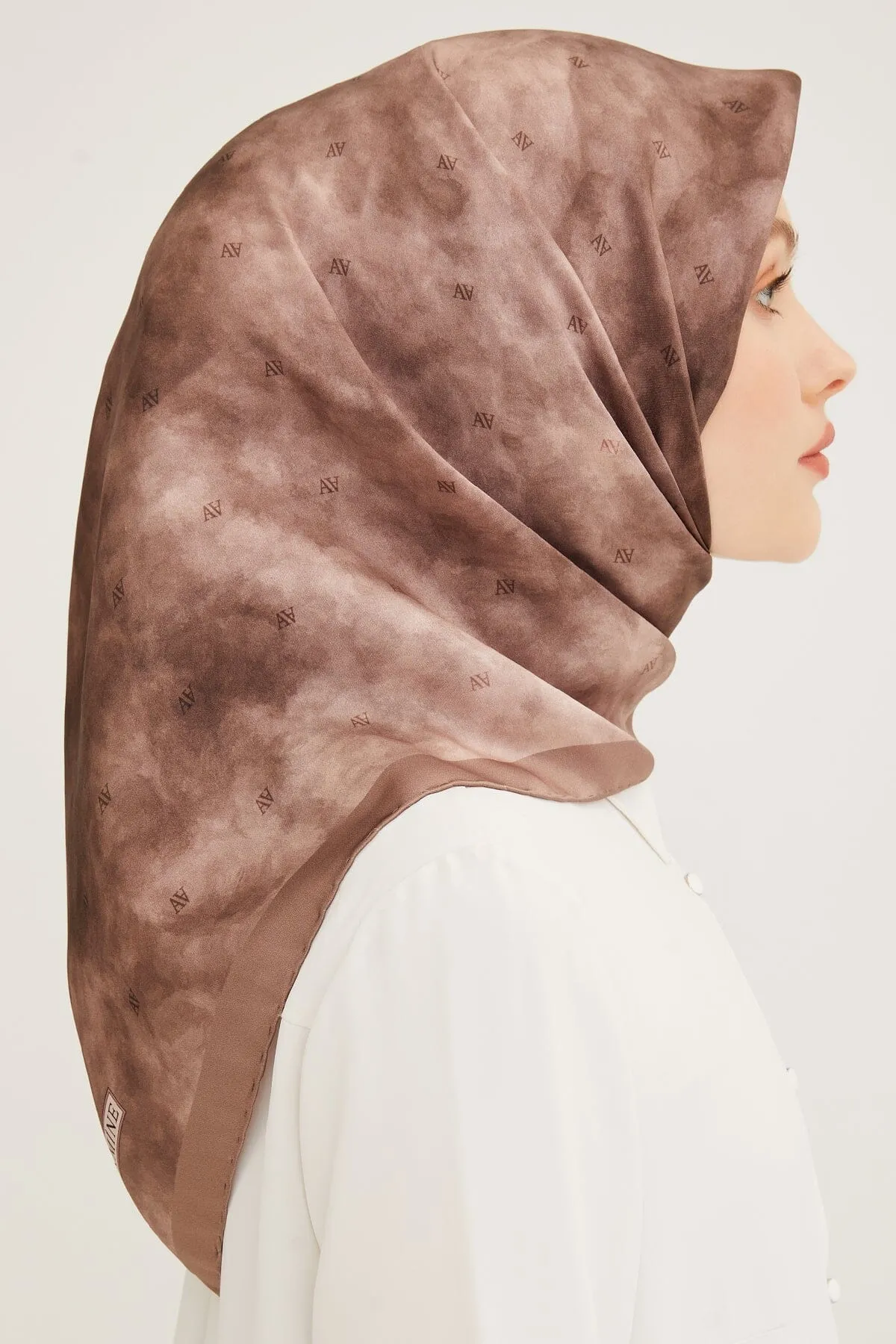 Armine Claudia Silk Twill Scarf #7