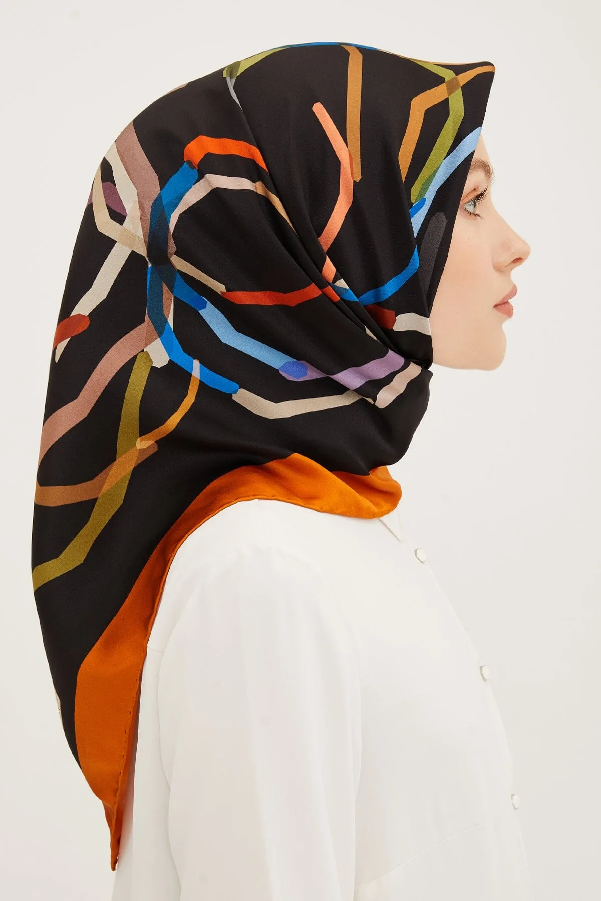 Armine Simone Women Silk Scarf #36