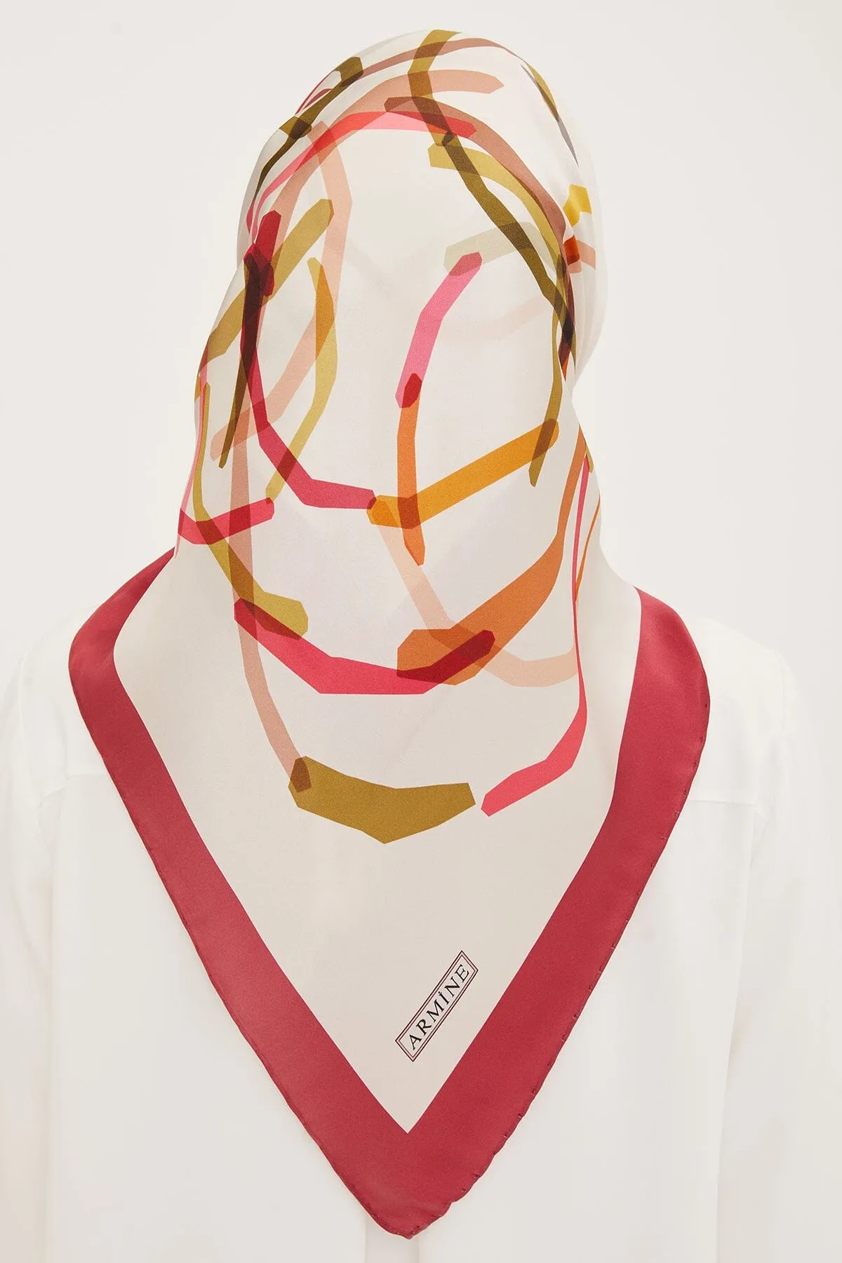 Armine Simone Women Silk Scarf #50