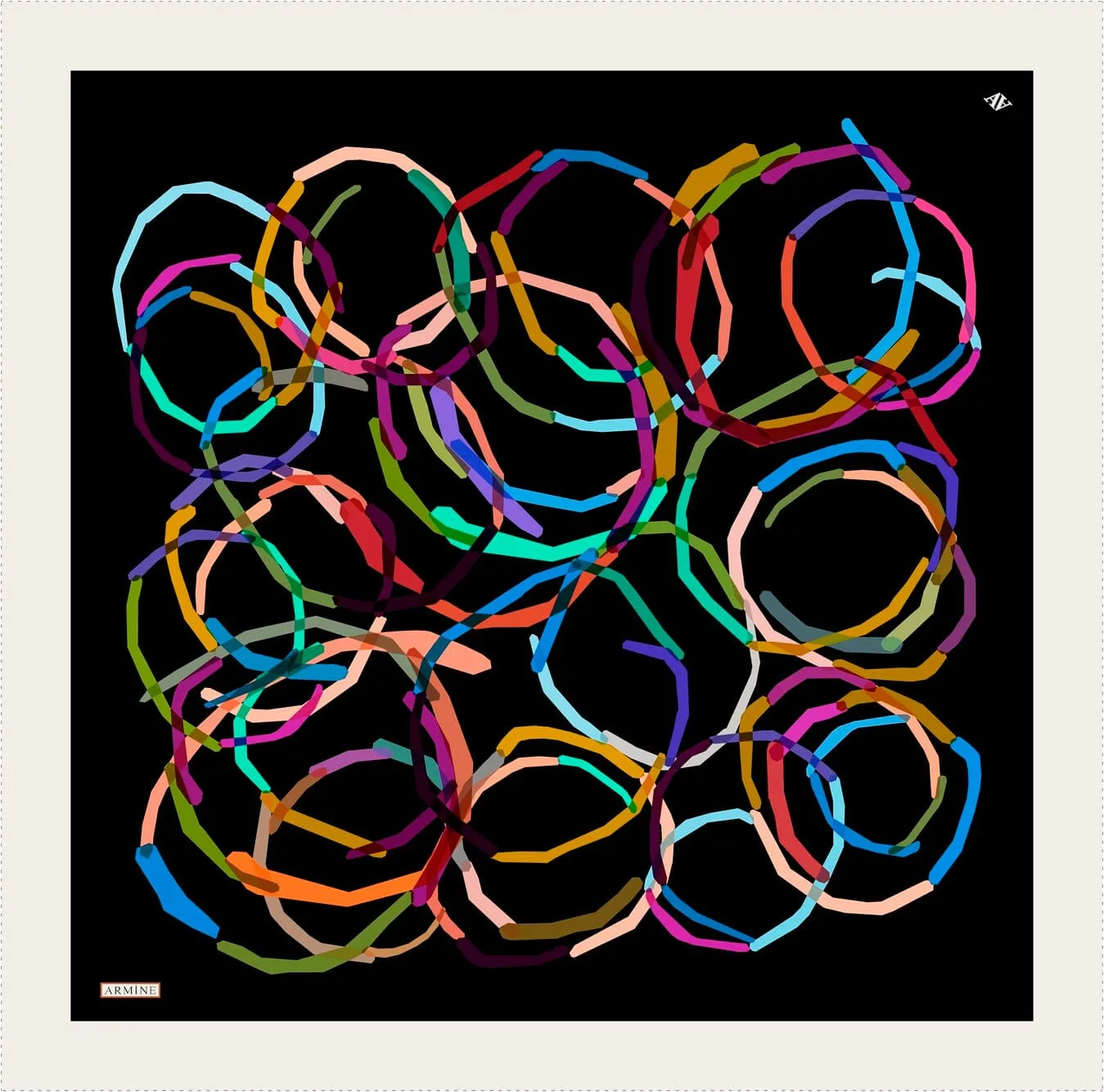 Armine Simone Women Silk Scarf #5