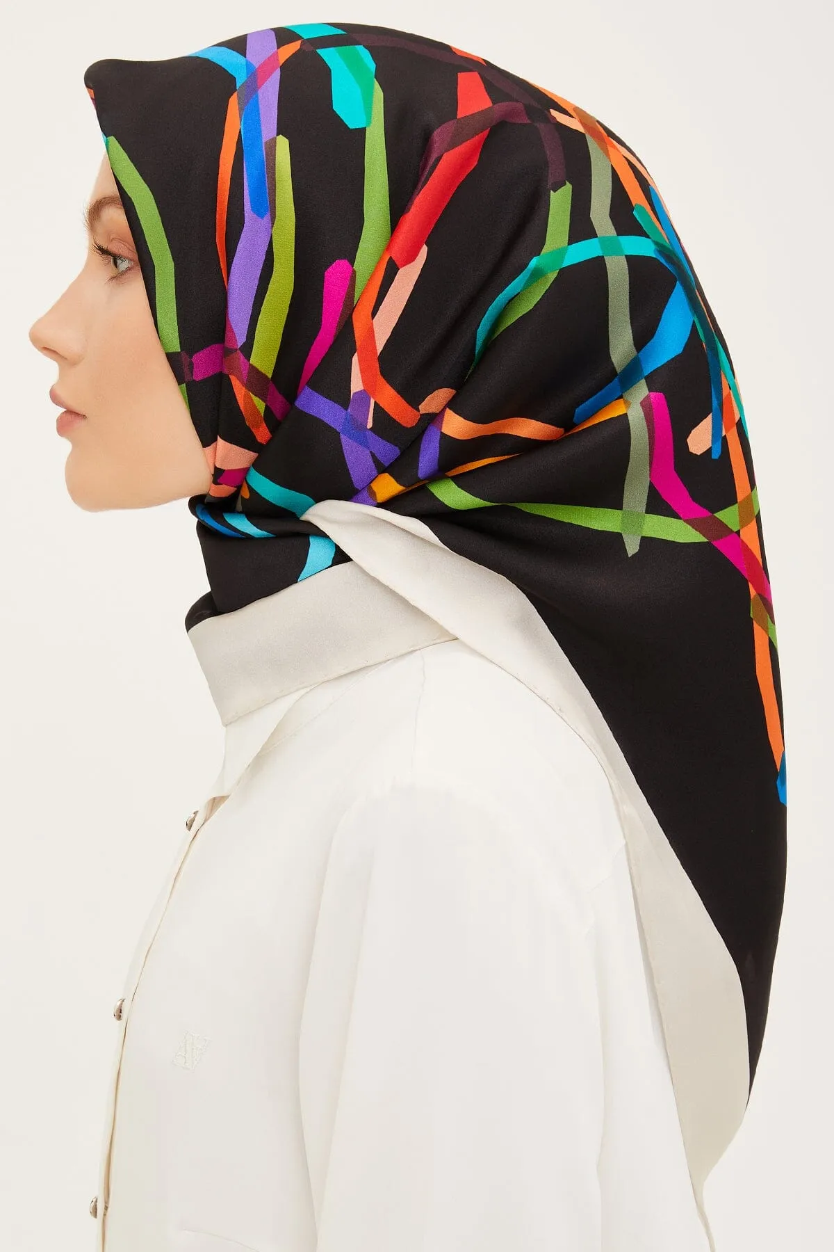 Armine Simone Women Silk Scarf #5