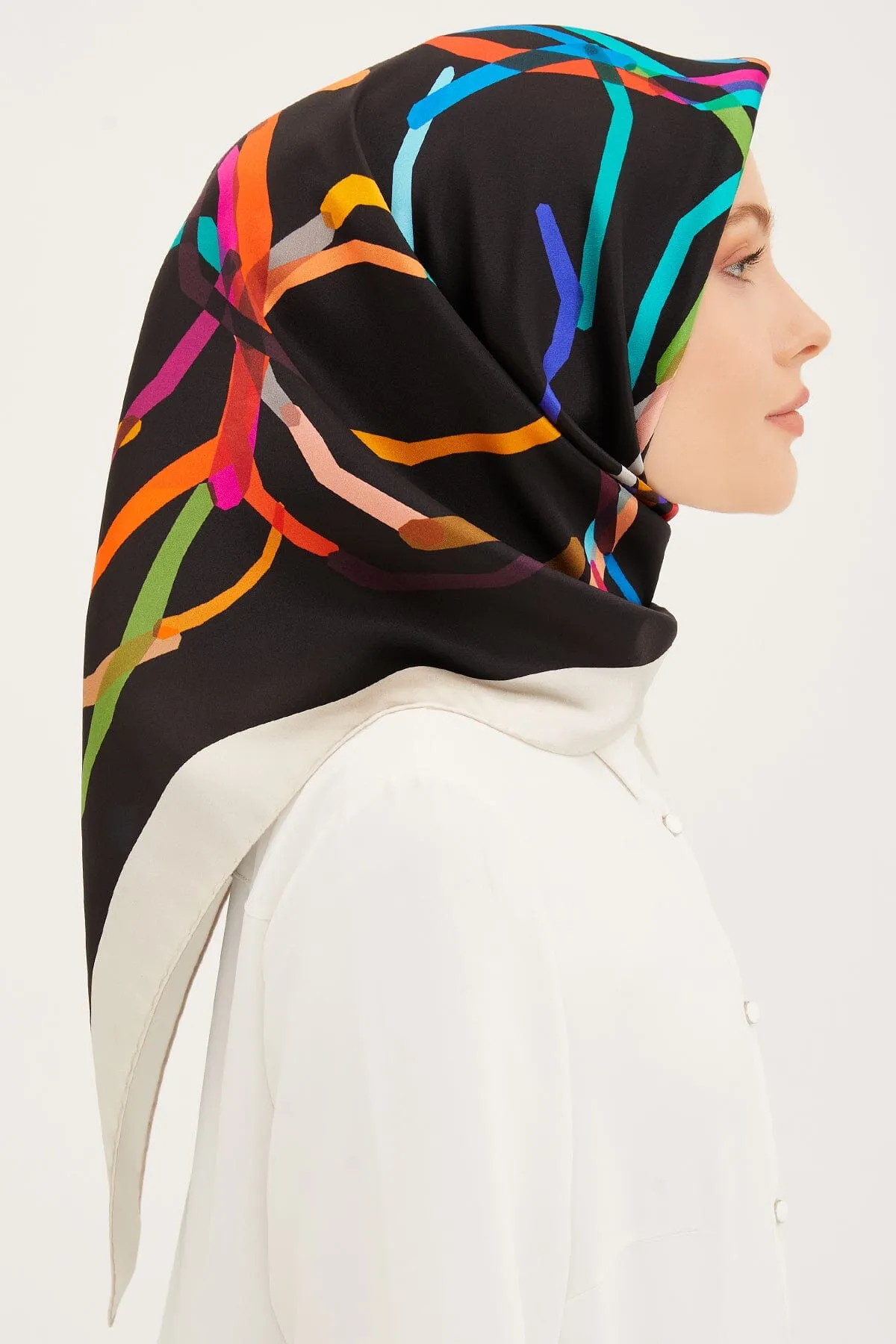Armine Simone Women Silk Scarf #5