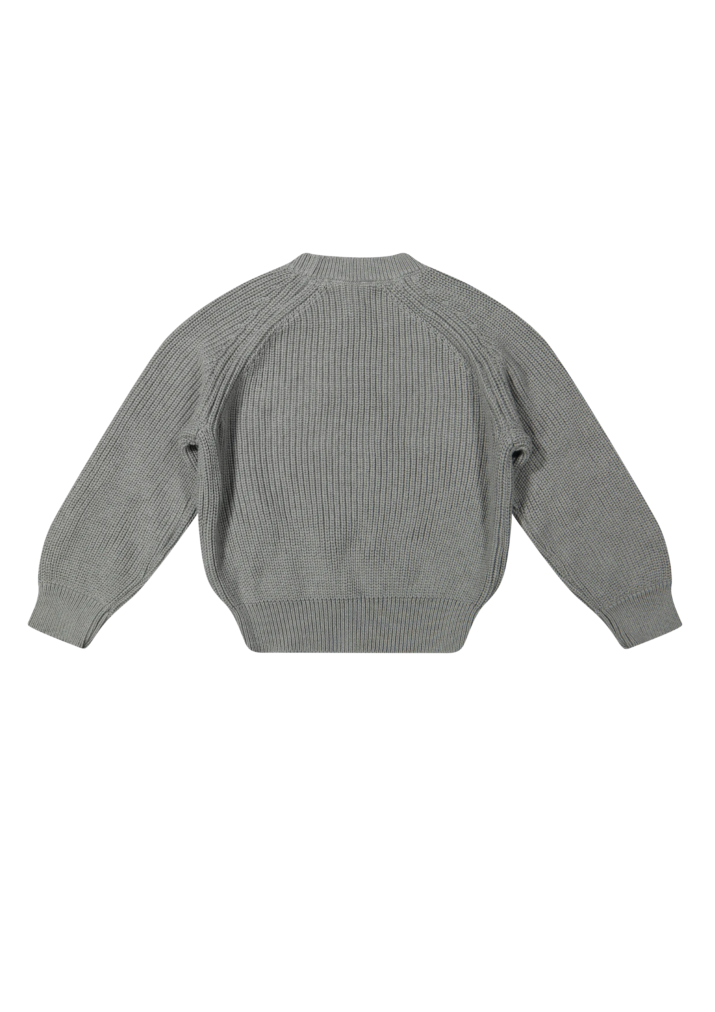 Baje Studio Harrow knitted pullover greyish blue