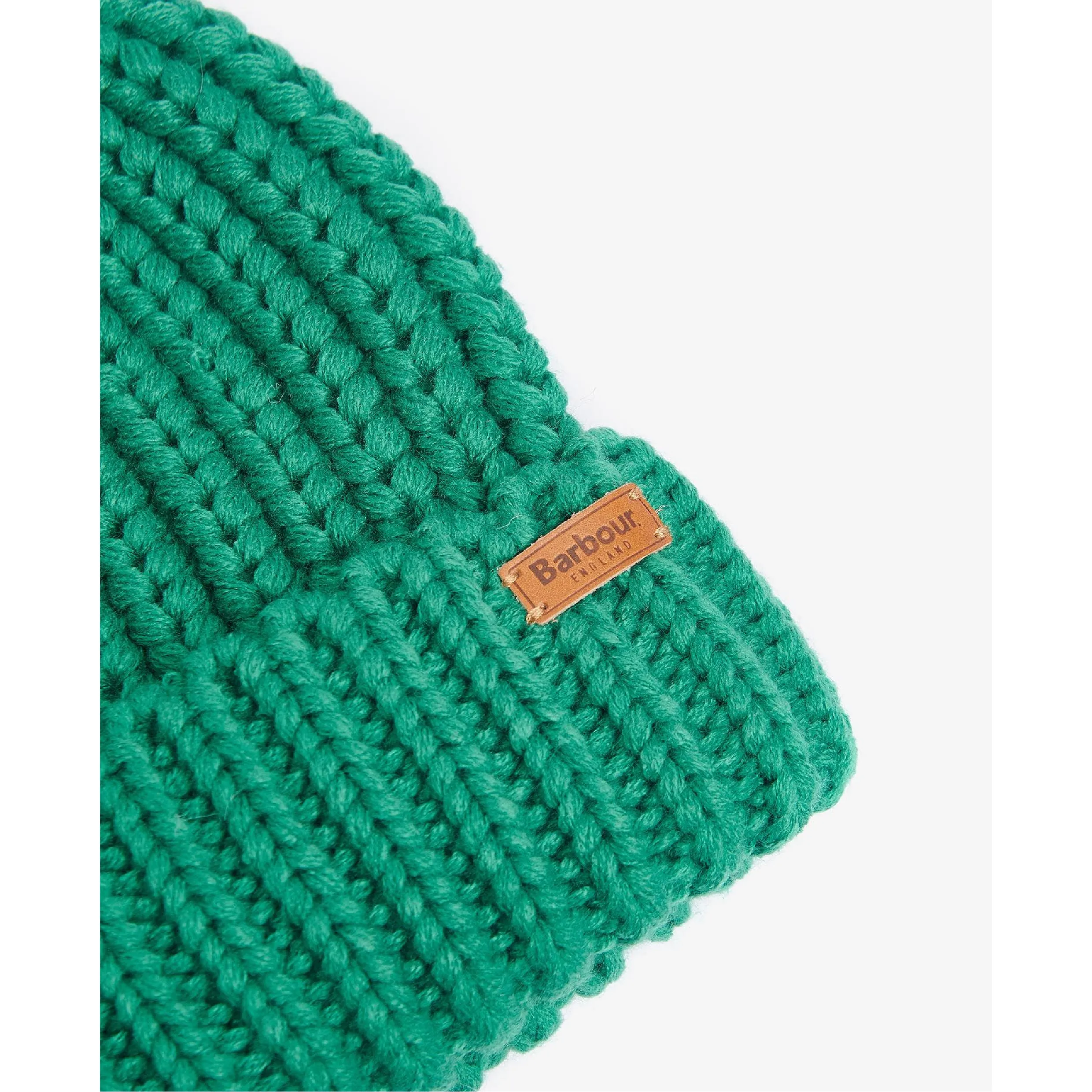 Barbour Saltburn Beanie Hat LHA0336 Glade Green