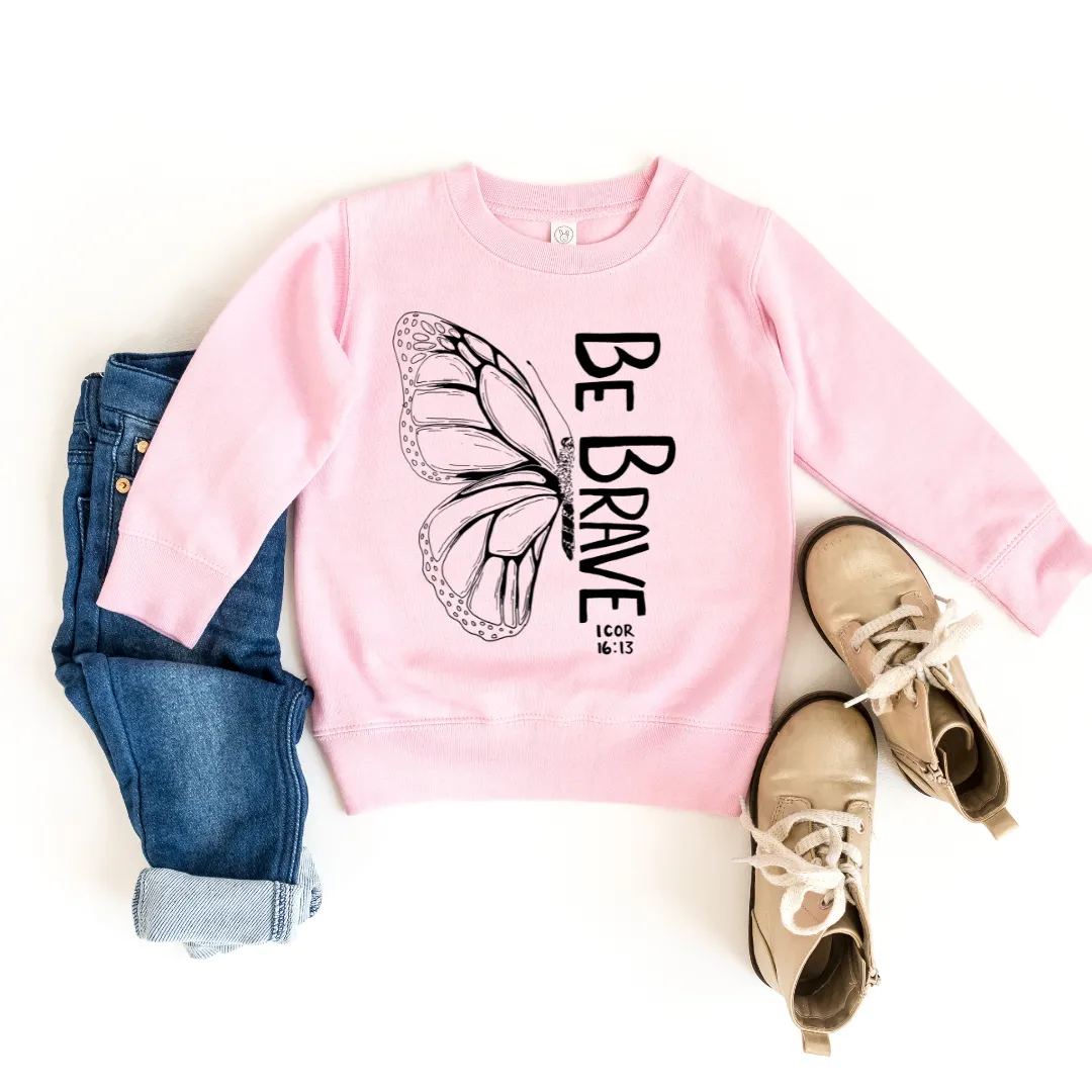 Be Brave Butterfly Pullover