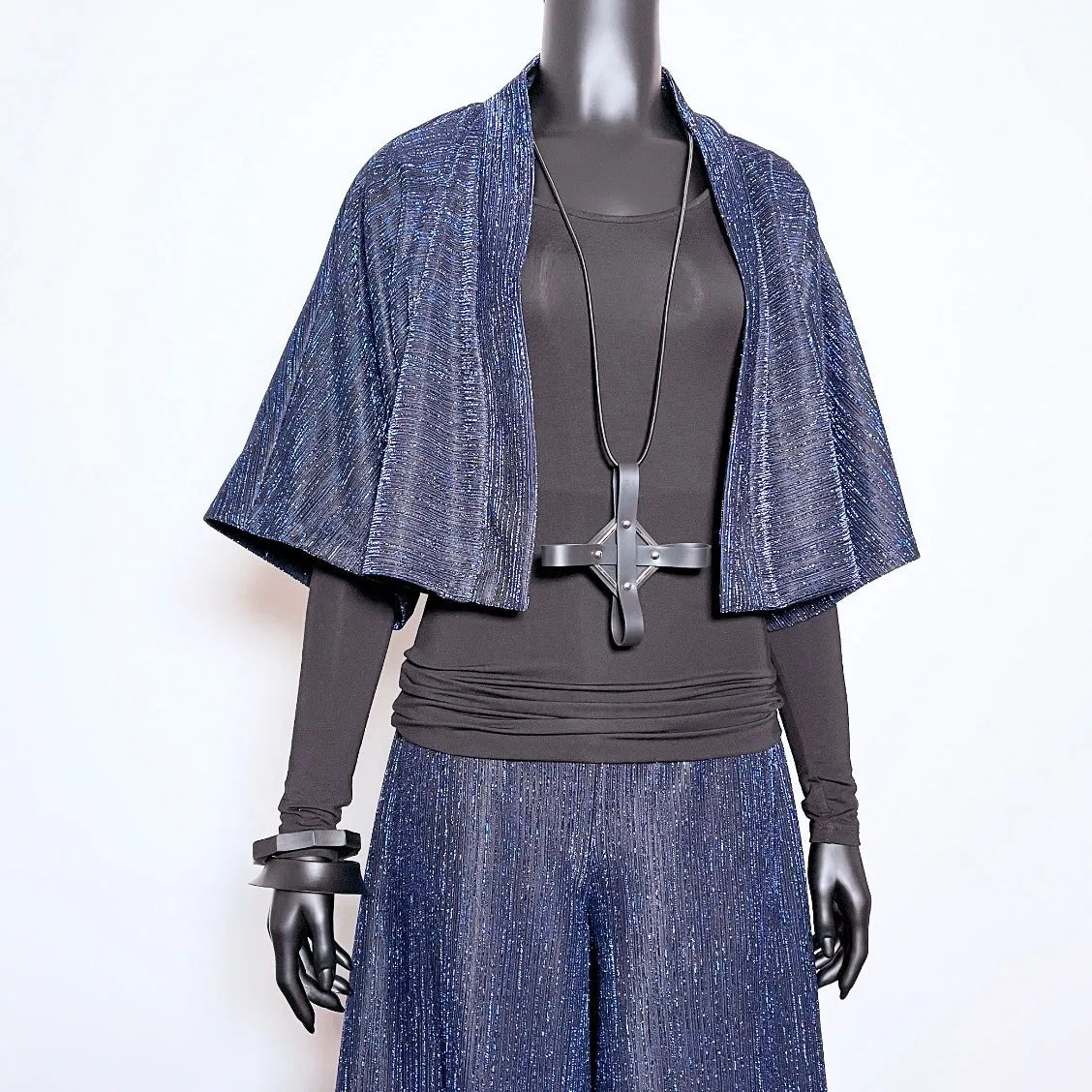 Bolero Jacket - Purple sparkle