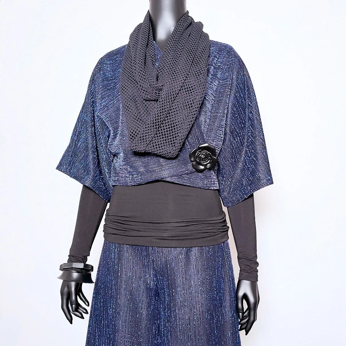 Bolero Jacket - Purple sparkle