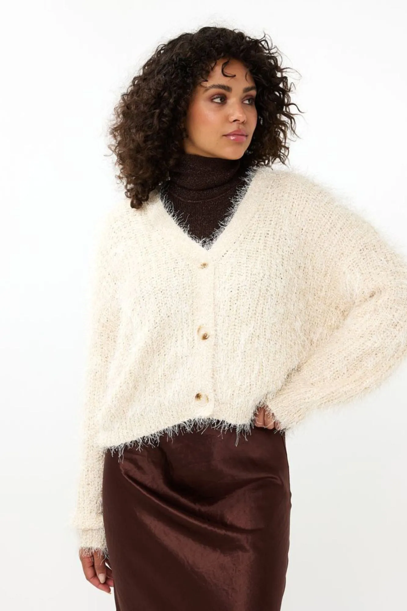 Cardigan Short Hairy