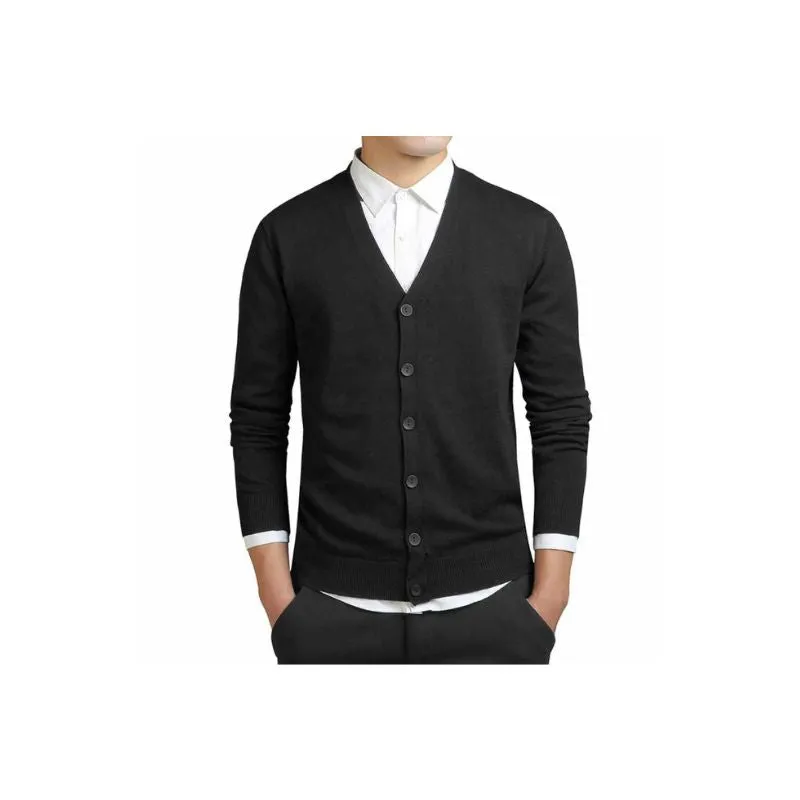 Cardigan Slim Fit V-Neck Menswear