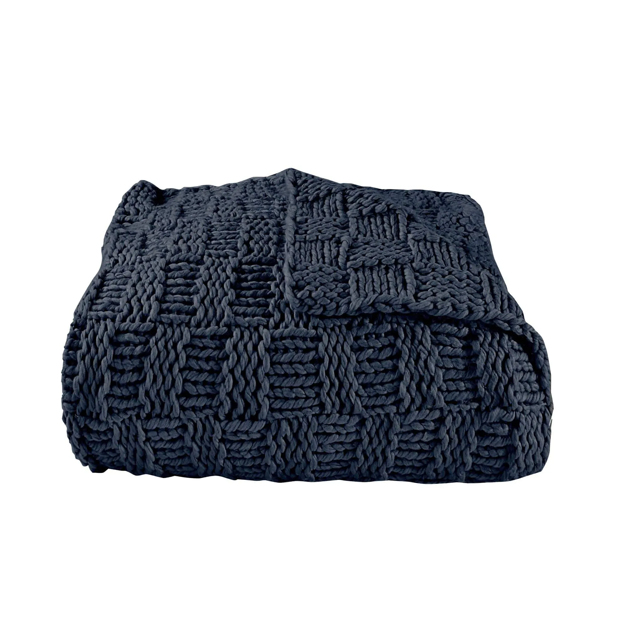Chess Knit Throw