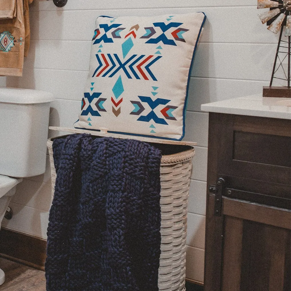 Chess Knit Throw