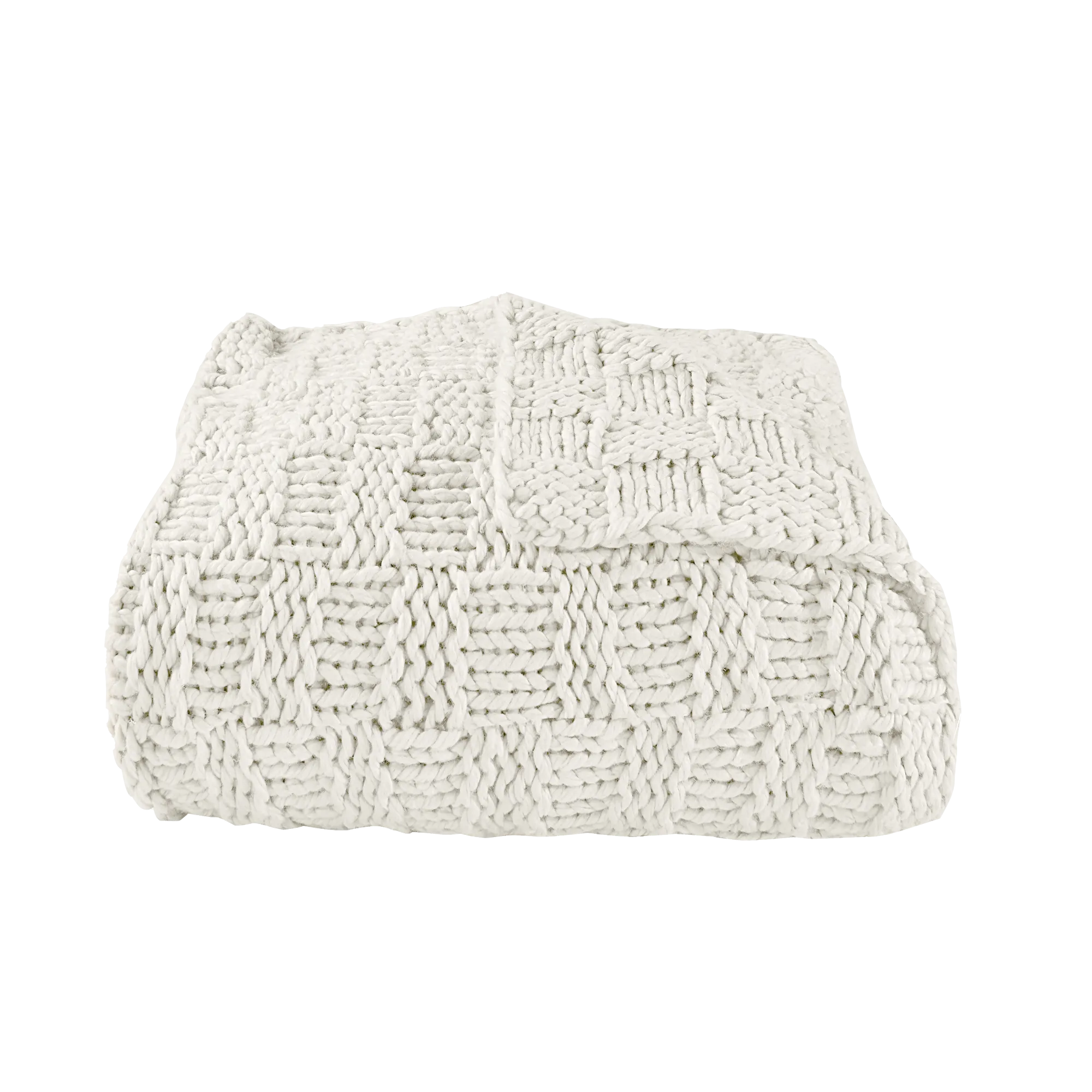 Chess Knit Throw