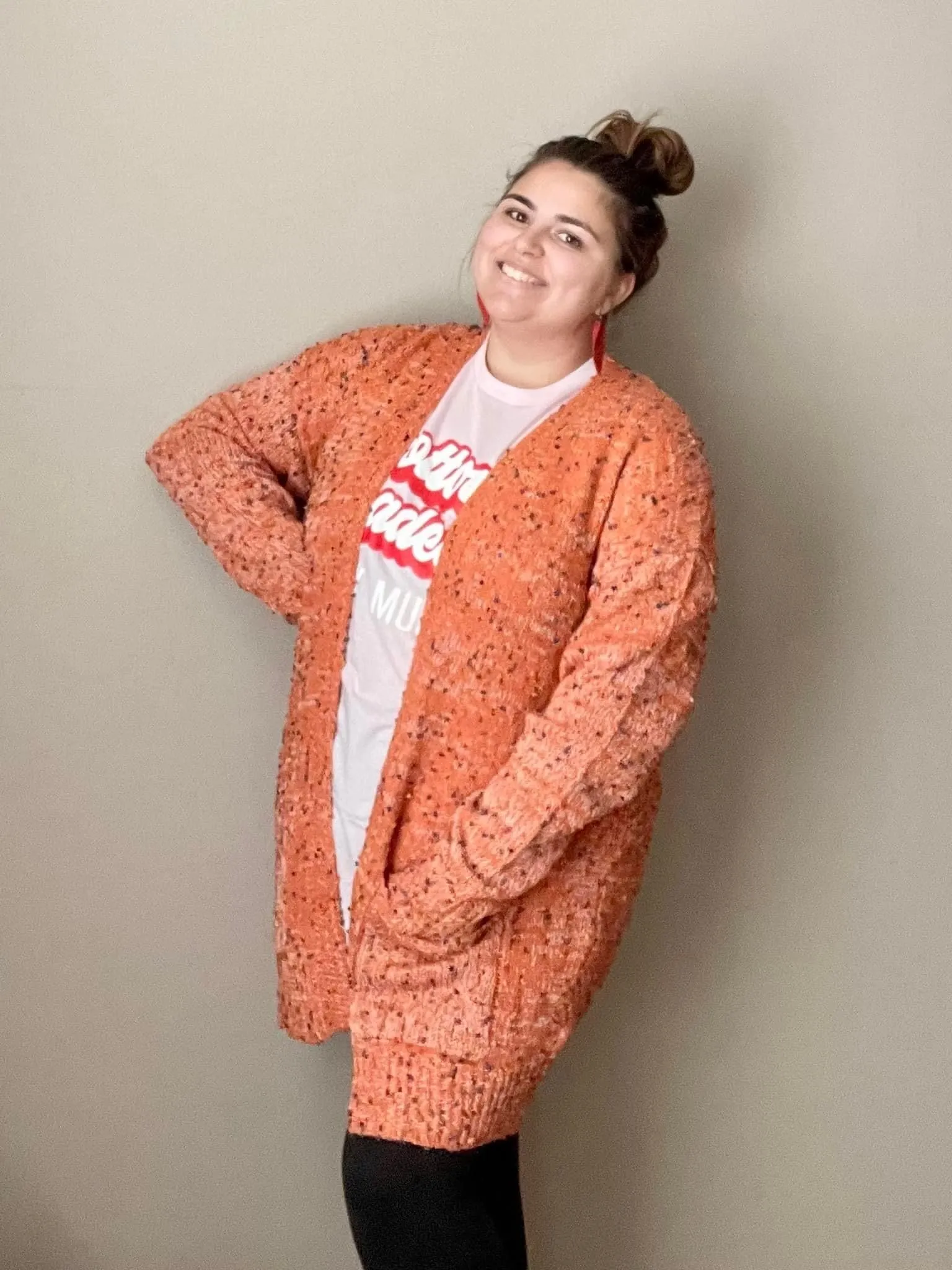Confetti Cardigan OS