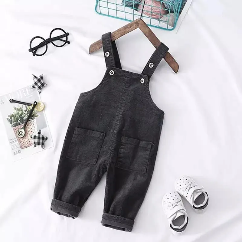 Corduroy Dungaree Pants