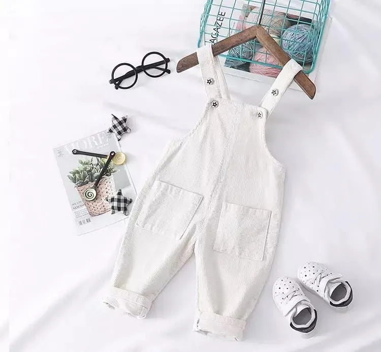 Corduroy Dungaree Pants