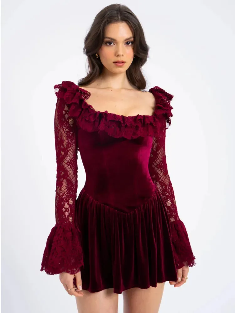 Dance Me To Your Beauty Mini Dress