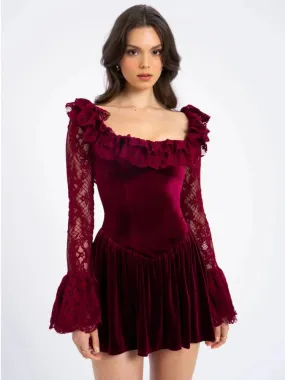 Dance Me To Your Beauty Mini Dress