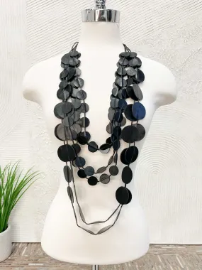 Harmony Necklace, Black