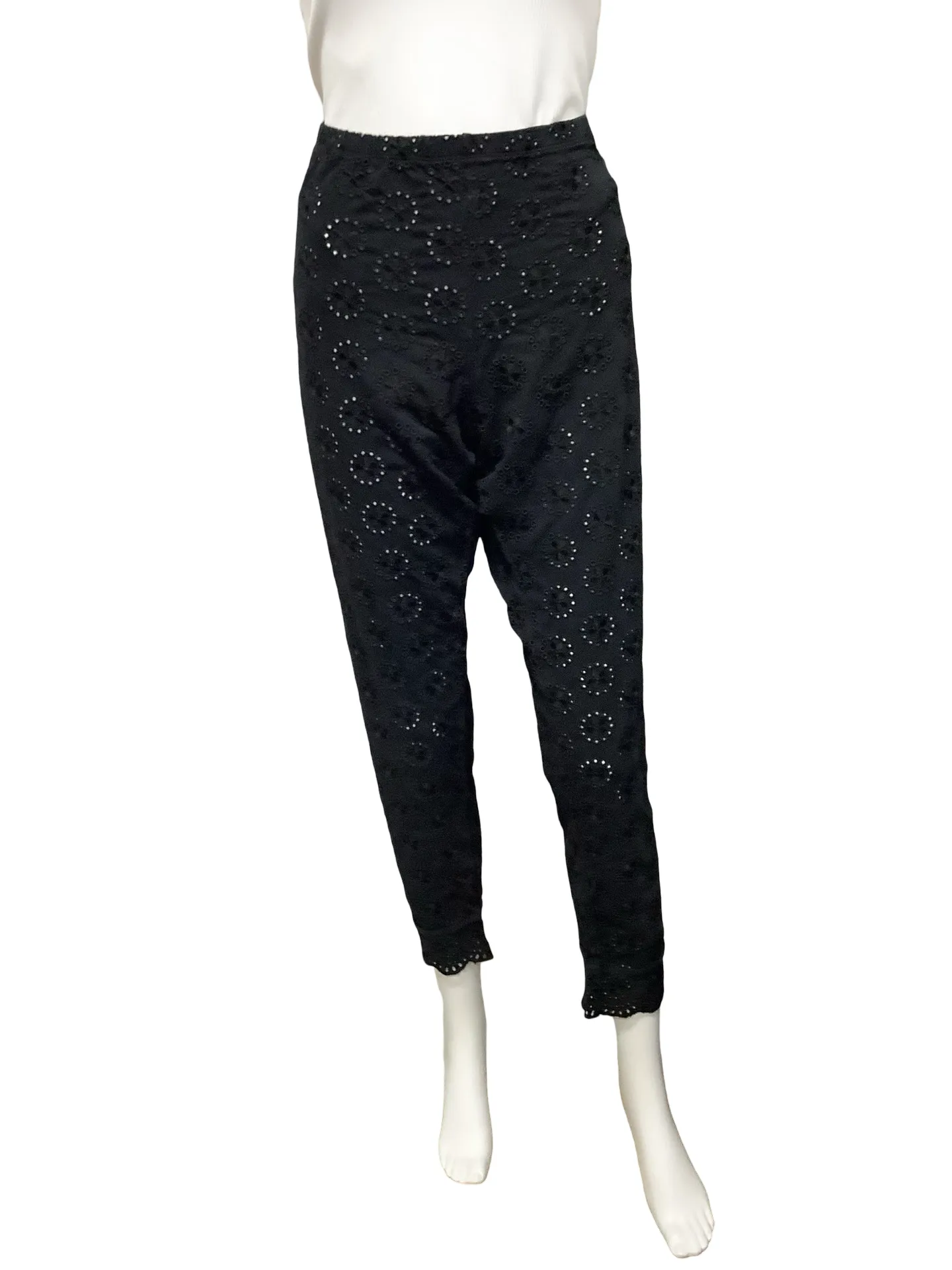 Johnny Was Eyelet Pattern High Waisted Size: XL