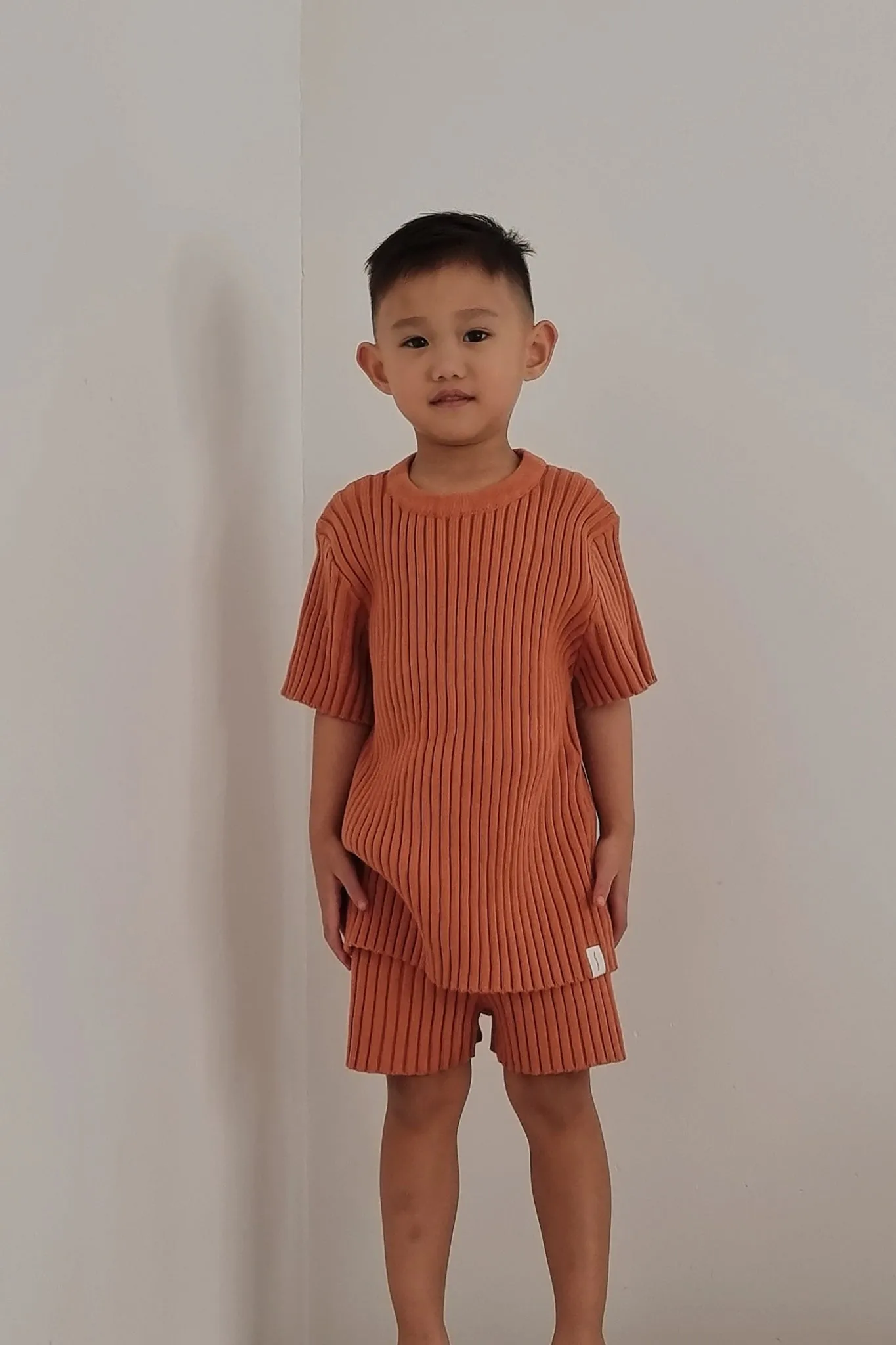 Mini Rib Knit Short