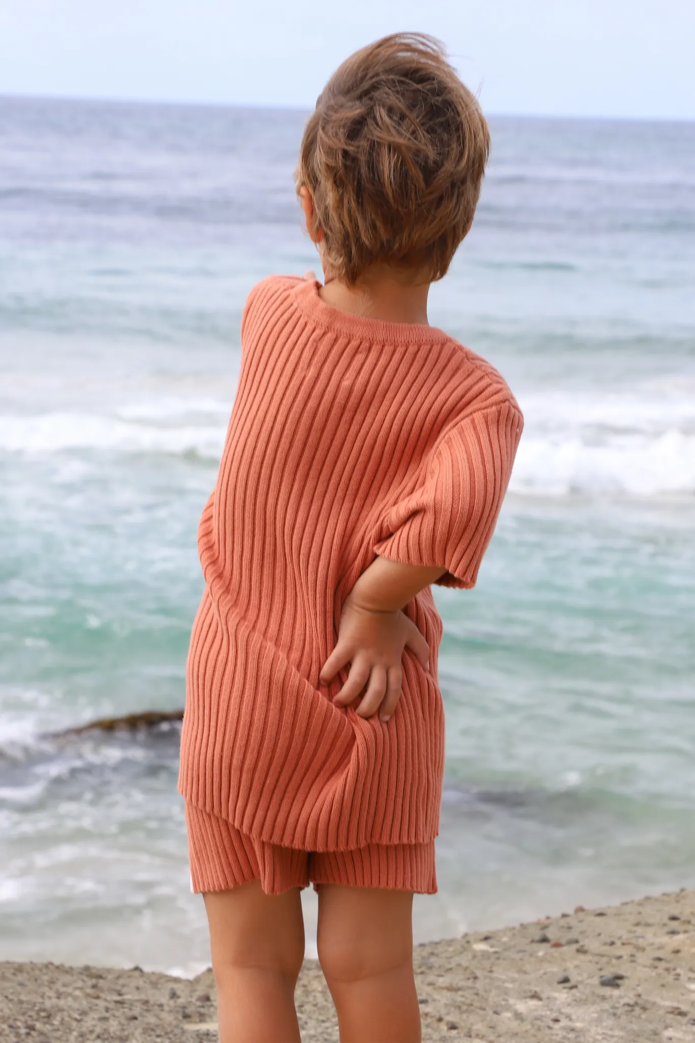 Mini Rib Knit Short