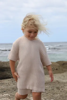 Mini Rib Knit Tee