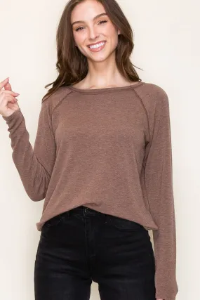 Morning Coffee Pullover Top