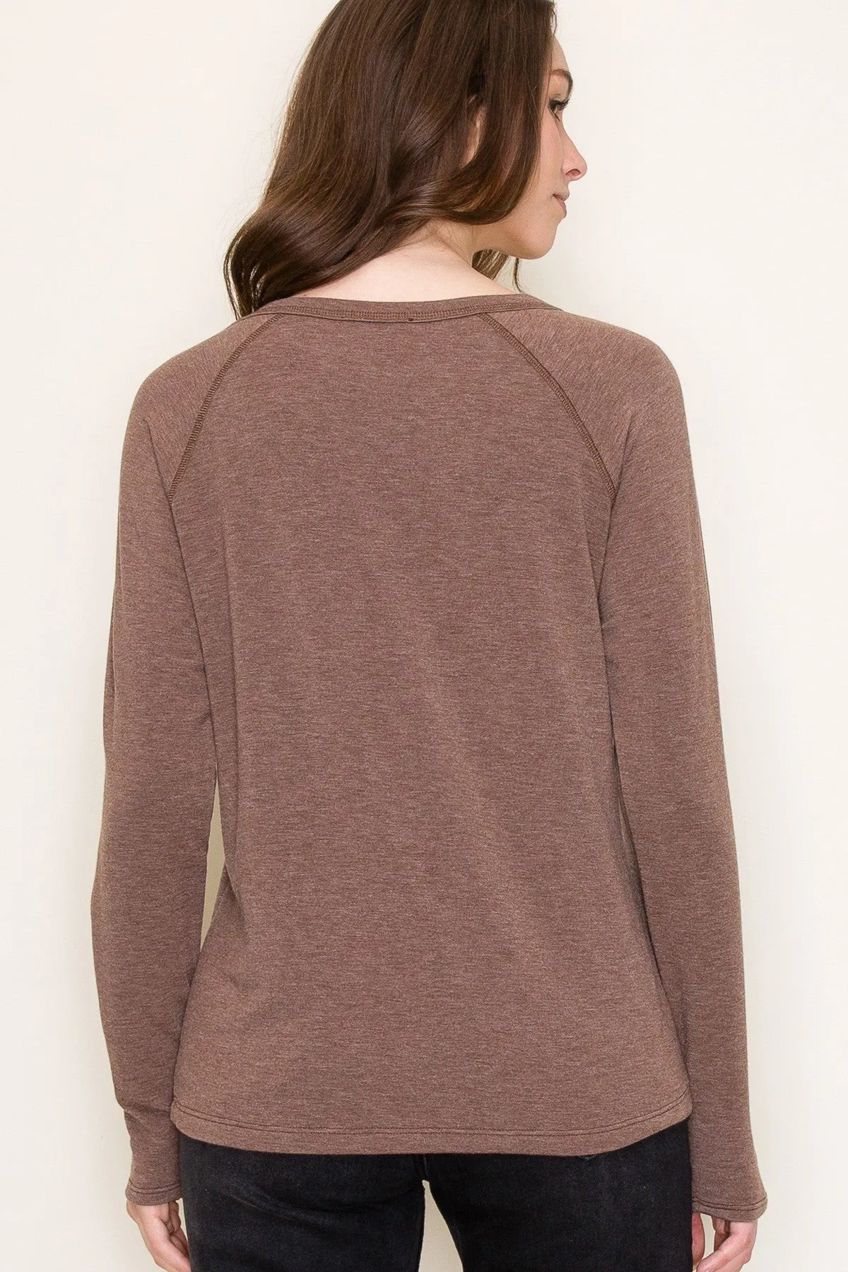 Morning Coffee Pullover Top
