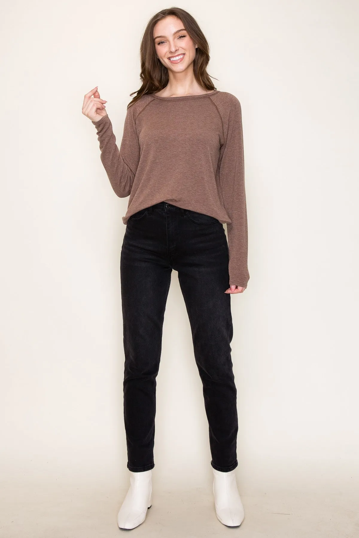 Morning Coffee Pullover Top