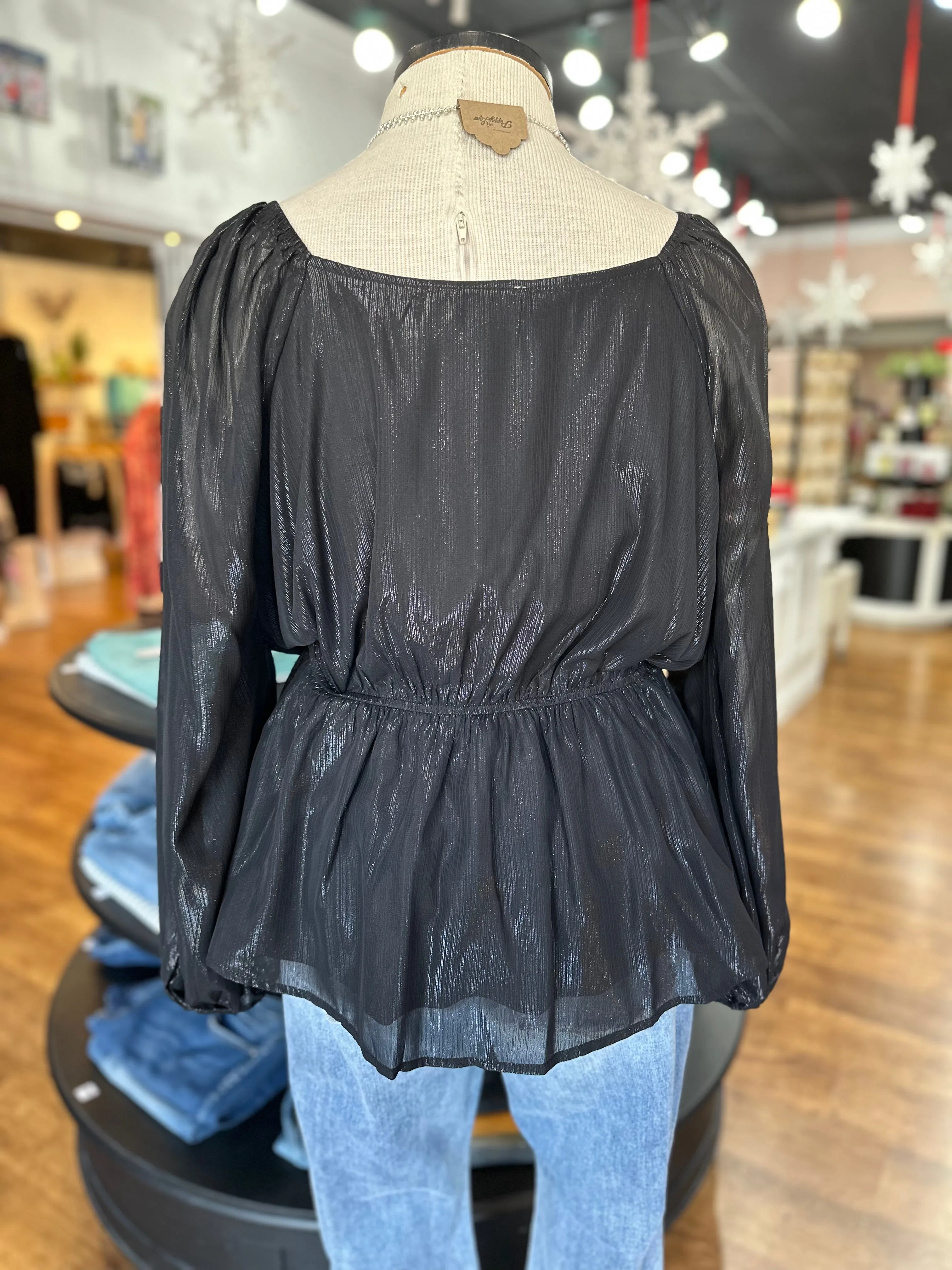 Need You Always Peplum Top