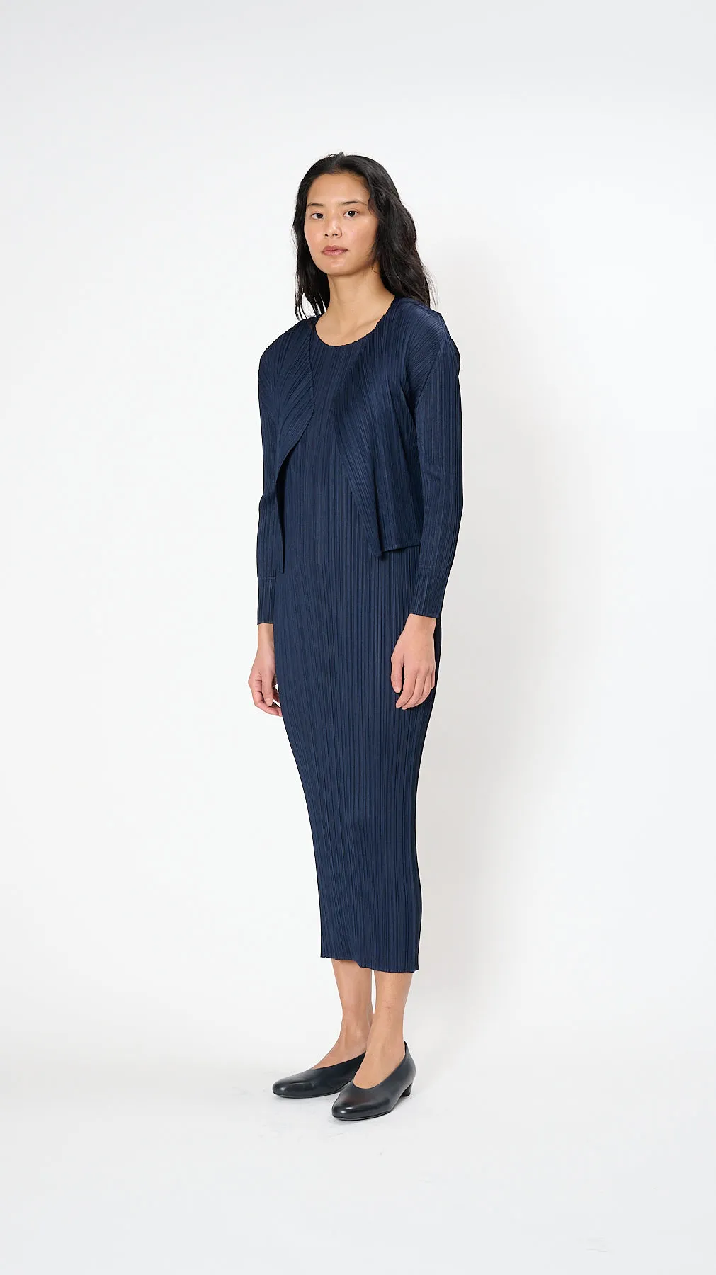 New Colorful Basics 4 Cardigan in Navy