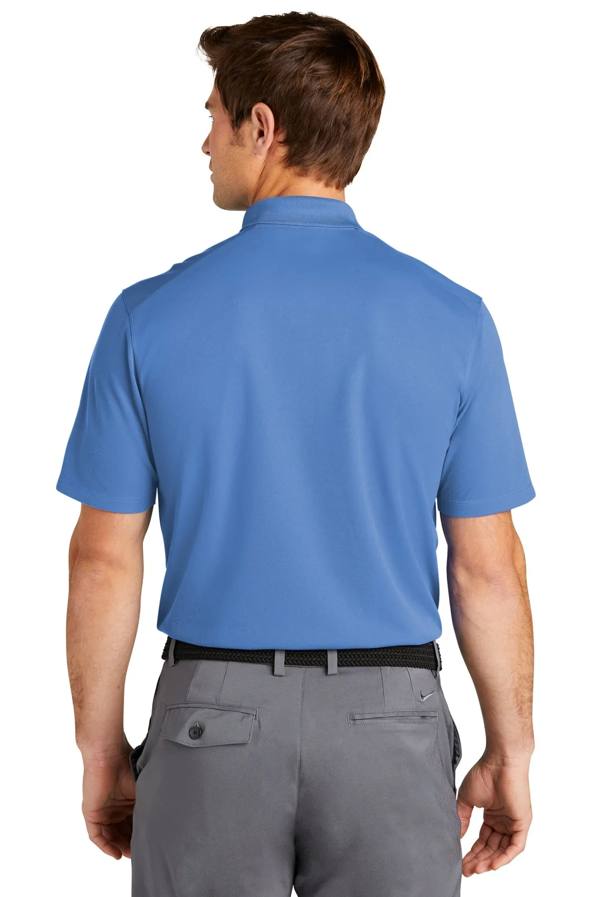 Nike Dri-FIT Micro Pique Customized Polos, Valor Blue