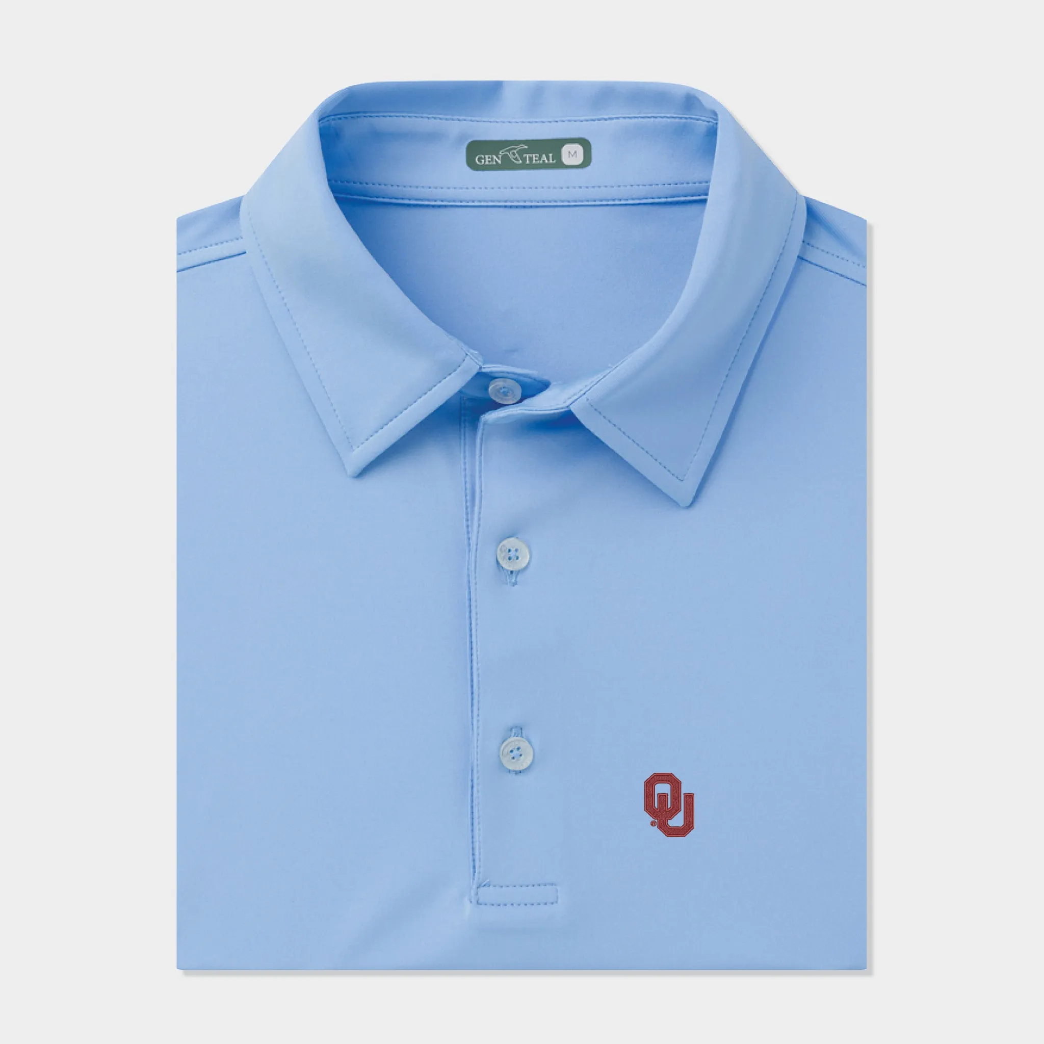 Oklahoma Solid Performance Polo