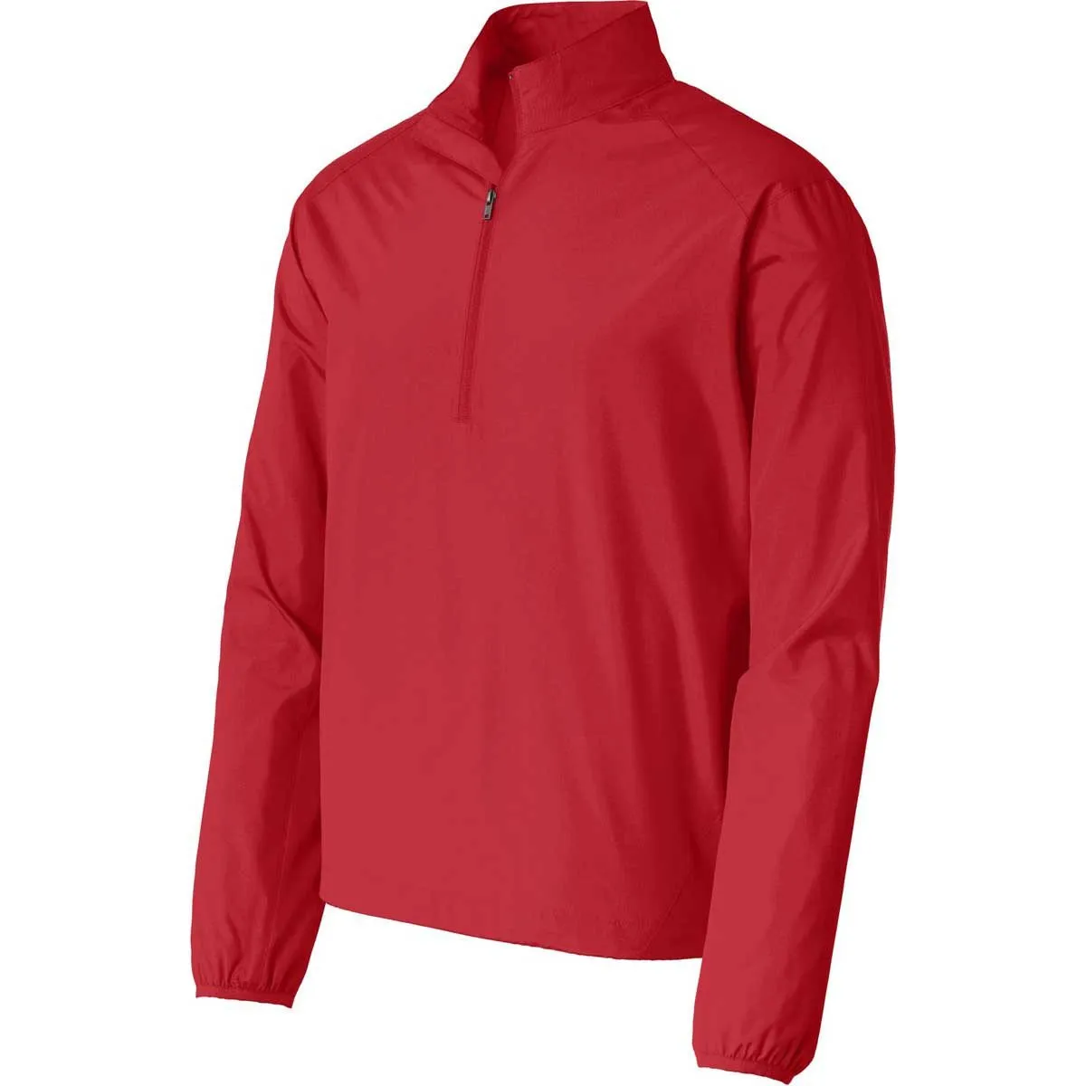 Port Authority Men's Rich Red Zephyr 1/2-Zip Pullover