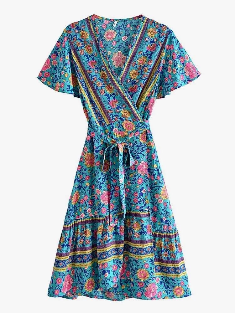 POSITANO SUMMER MINI DRESS