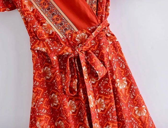 POSITANO SUMMER MINI DRESS