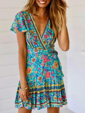 POSITANO SUMMER MINI DRESS
