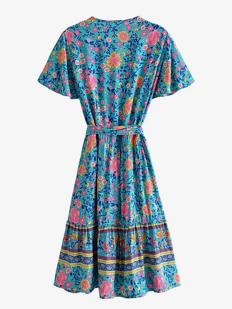 POSITANO SUMMER MINI DRESS