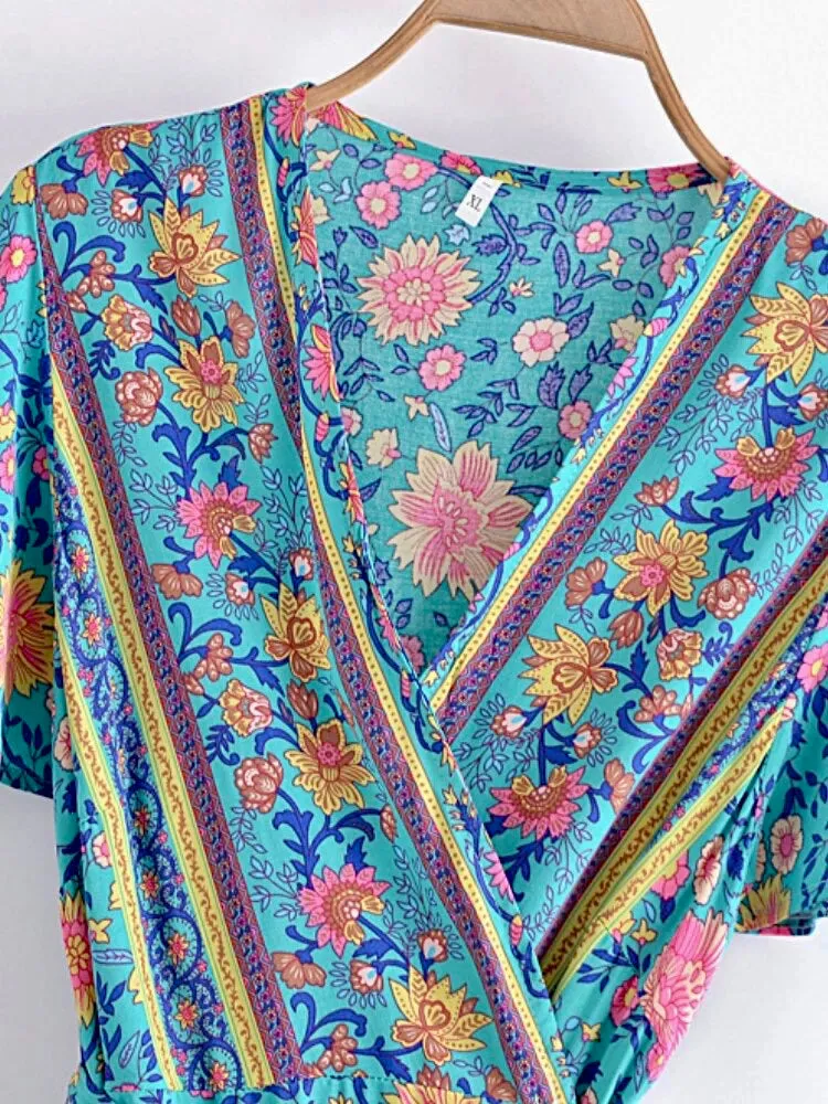 POSITANO SUMMER MINI DRESS
