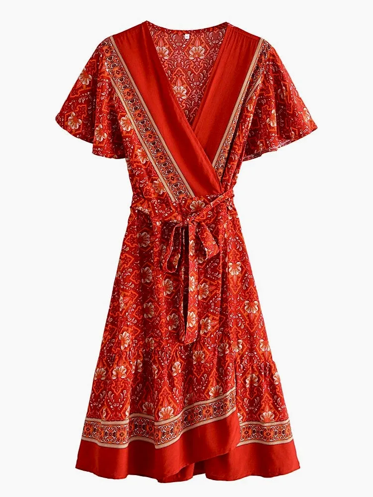 POSITANO SUMMER MINI DRESS