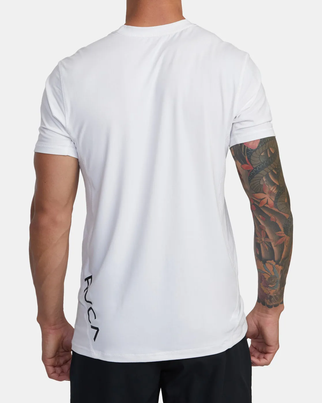 RVCA Sport Vent Performance Tee - White