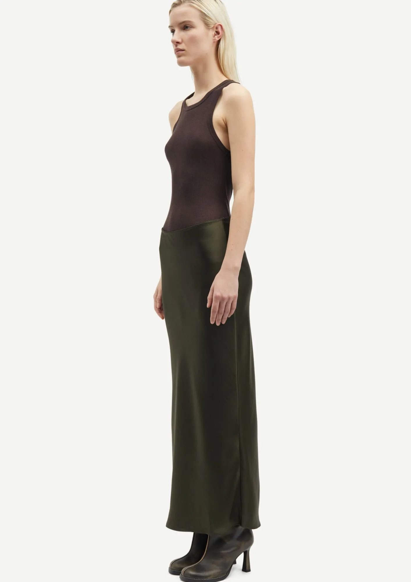 Saagneta Long Skirt Forest Night