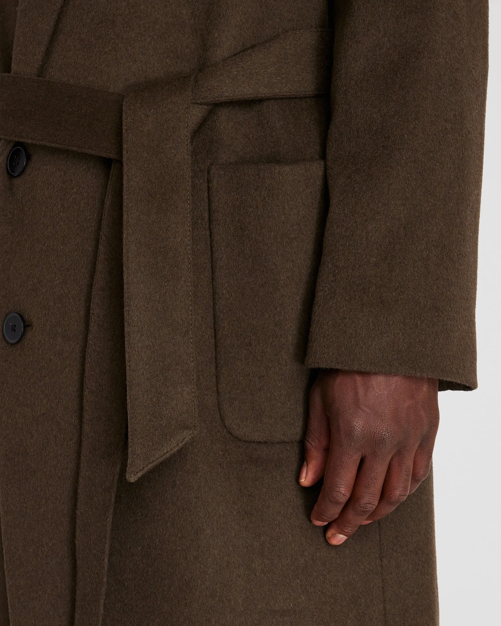 Shawl-Collar Coat