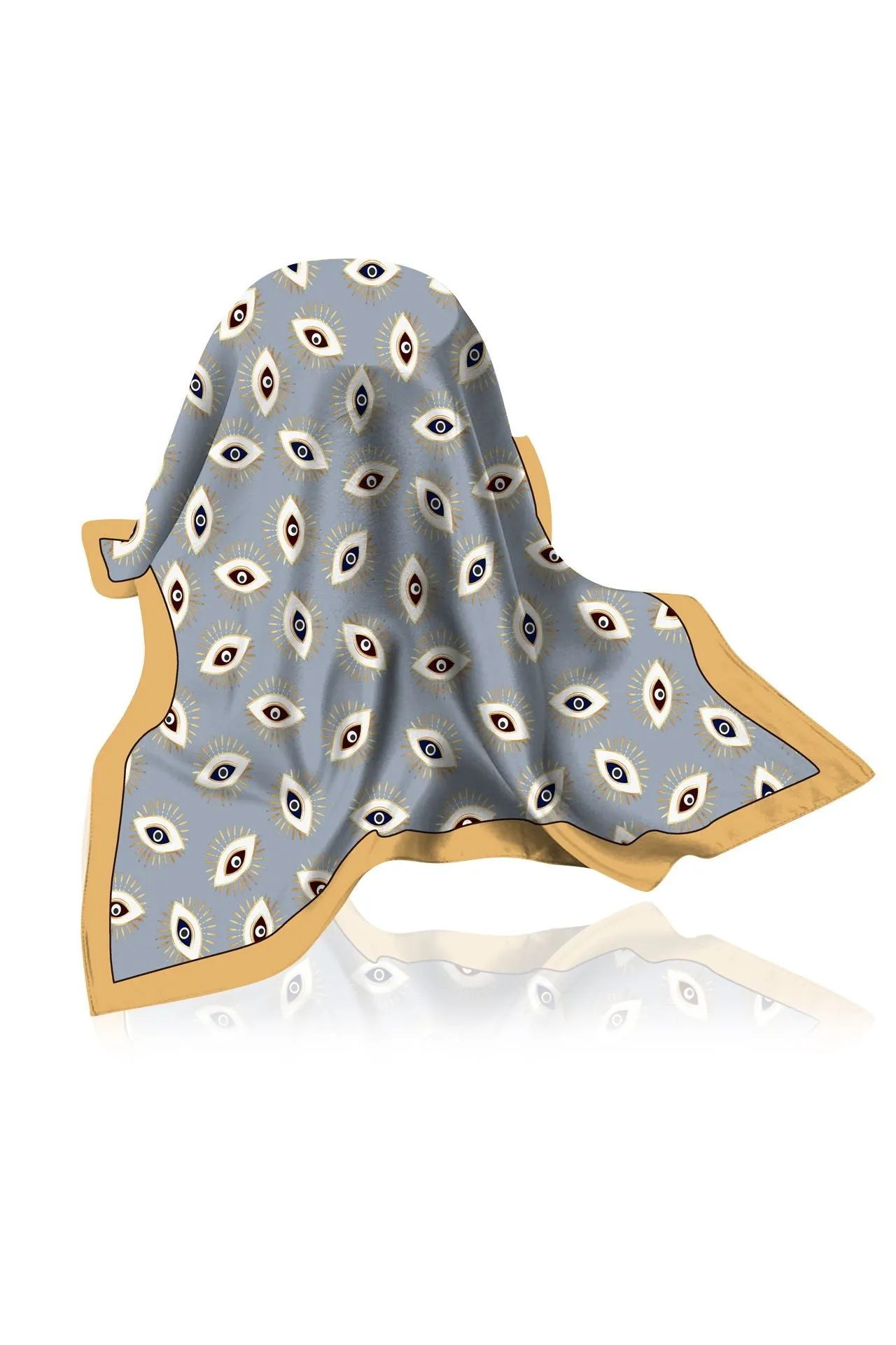 Silk Neck Scarf Womens